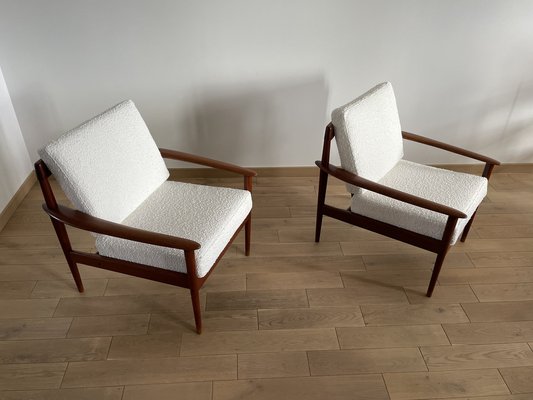 Scandinavian Teak Chairs by Greek Jalk, 1960s, Set of 2-OTV-1094702