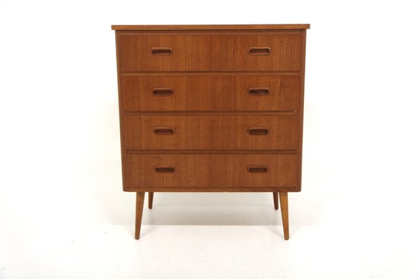 Scandinavian Teak Chest of Drawers, Sweden, 1950s-GEK-2035539