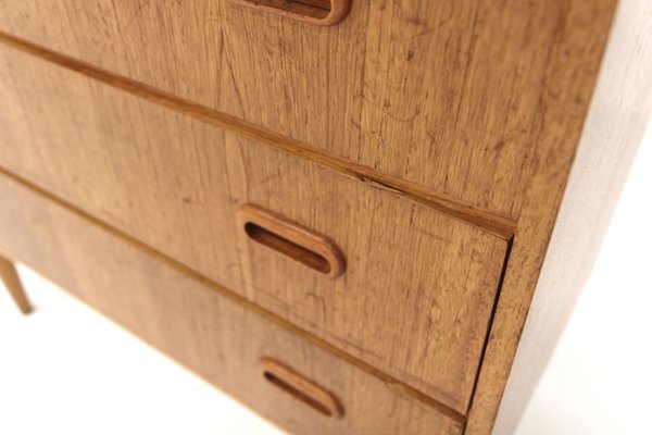 Scandinavian Teak Chest of Drawers, Sweden, 1950s-GEK-2035542