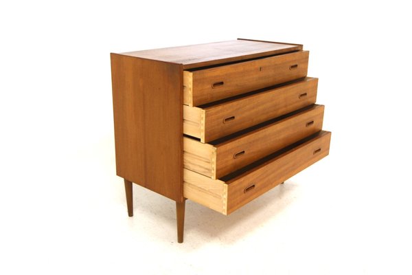 Scandinavian Teak Chest of Drawers, Sweden, 1950s-GEK-2043506