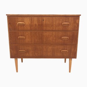 Scandinavian Teak Chest of Drawers, Sweden, 1960s-GEK-2035541