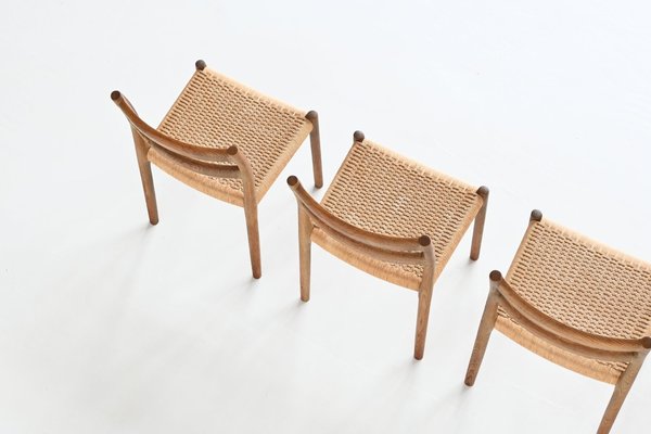 Scandinavian Teak Dining Chairs by Niels O. Møller for J.L. Møllers Denmark, 1950s, Set of 4-RTX-2034616