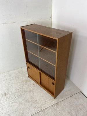 Scandinavian Teak Display Cabinet, 1960s-DE-1092245