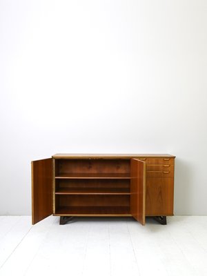 Scandinavian Teak Highboard, 1960s-QWP-1374953