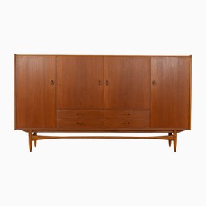 Scandinavian Teak Highboard, 1960s-GPP-2021045