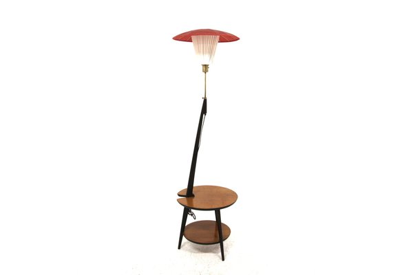 Scandinavian Teak Lamp, Sweden, 1950s-GEK-1709162