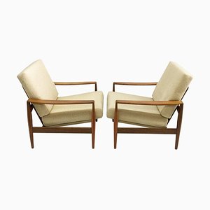 Scandinavian Teak Lounge Chairs, 1960s, Set of 2-UCH-1224914