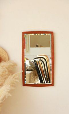 Scandinavian Teak Mirror, 1960s-YRI-2019882