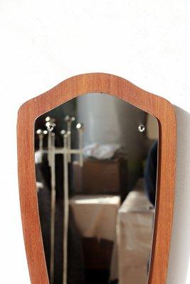 Scandinavian Teak Mirror, 1960s-YRI-1817803