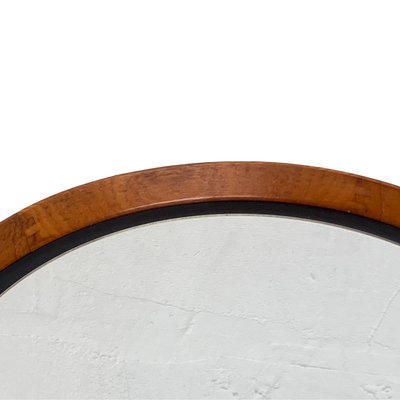 Scandinavian Teak Mirror by Uno & Östen Kristiansson for Luxus-BHG-1365941