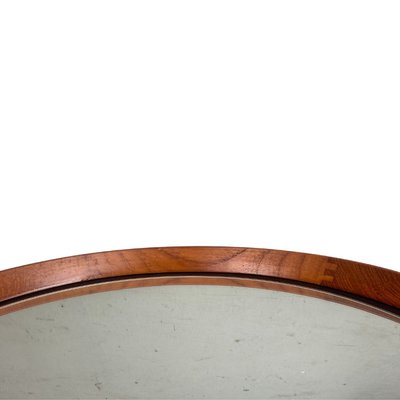 Scandinavian Teak Mirror by Uno & Östen Kristiansson for Luxus-BHG-1365941