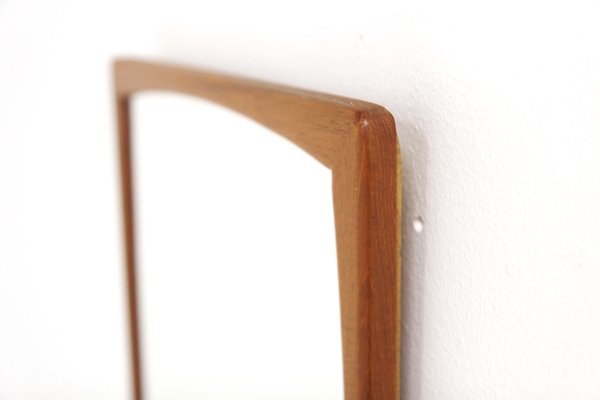 Scandinavian Teak Mirror, Sweden, 1960s-GEK-2043257