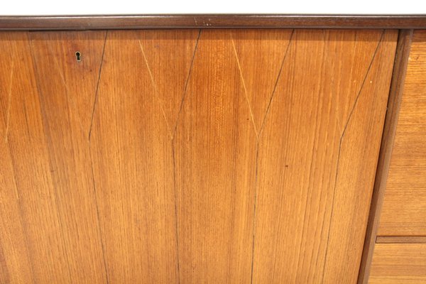 Scandinavian Teak Rosetto Sideboard from Svante Skogh, Sweden, 1960s-GEK-1735434