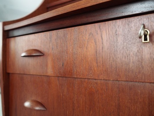 Scandinavian Teak Secretaire from SW Finland, 1960s-VND-1323153