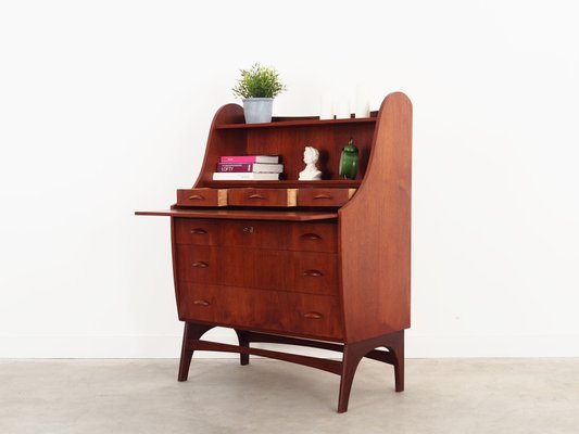 Scandinavian Teak Secretaire from SW Finland, 1960s-VND-1323153