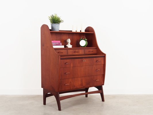 Scandinavian Teak Secretaire from SW Finland, 1960s-VND-1323153