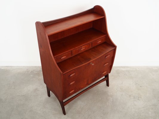 Scandinavian Teak Secretaire from SW Finland, 1960s-VND-1323153