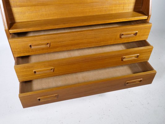 Scandinavian Teak Secretary from Dyrlund, 1960s-LVS-1768735