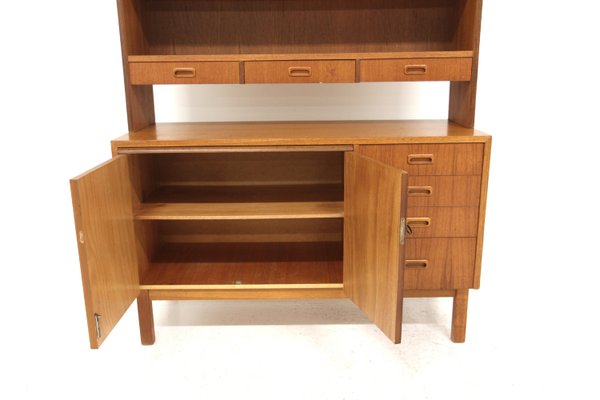 Scandinavian Teak Secretary, Sweden, 1960s-GEK-2022973