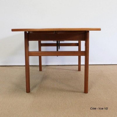 Scandinavian Teak Sesam Table by F. Ohlsson for Tingströms, 1960s-RVK-1034586