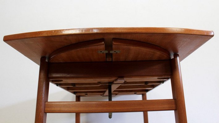 Scandinavian Teak Sesam Table by F. Ohlsson for Tingströms, 1960s-RVK-1034586