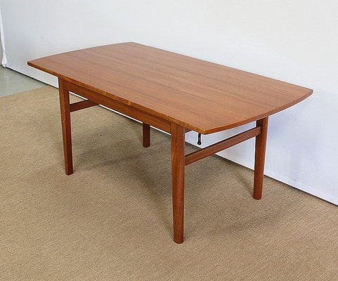 Scandinavian Teak Sesam Table by F. Ohlsson for Tingströms, 1960s-RVK-1034586