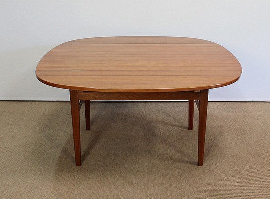 Scandinavian Teak Sesam Table by F. Ohlsson for Tingströms, 1960s-RVK-1034586