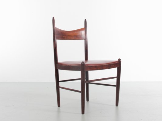 Scandinavian Teak Side Chairs, 1960s, Set of 4-PI-2022713