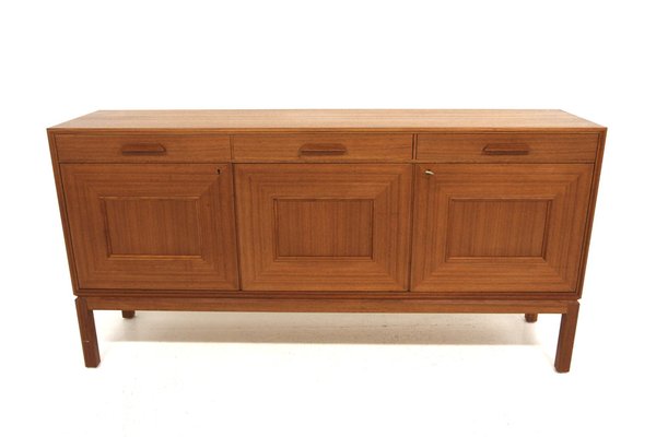 Scandinavian Teak Sideboard from Möbelfabrik Örnen, Rydaholm, Sweden, 1960s-GEK-1743513