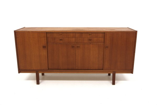 Scandinavian Teak Sideboard, Sweden, 1960s-GEK-2035537