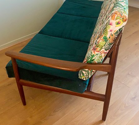 Scandinavian Teak Sofa, 1960s-TEB-770332