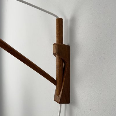 Scandinavian Teak Wall Lamp, 1960s-VQG-1763069