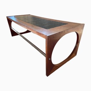 Scandinavian Tiled Coffee Table, 1970s-QJM-1793595