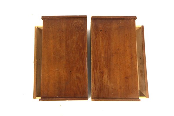 Scandinavian Wall Bedside Tables, 1960, Set of 2-GEK-1769186