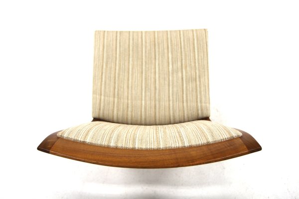 Scandinavian Walnut Chairs, 1950, Set of 4-GEK-1750309