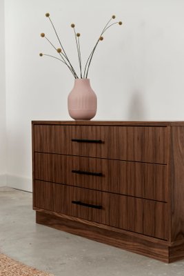 Scandinavian Walnut Chest of Drawers-VND-1081537