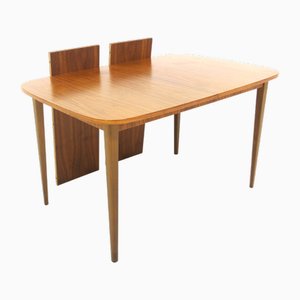 Scandinavian Walnut Dining Table, Sweden, 1960s-GEK-2028407