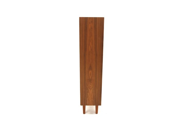 Scandinavian Walnut Shelf, Sweden, 1960s-GEK-1749587