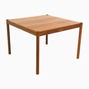 Scandinavian Walnut Side Table, Sweden, 1960s-GEK-2043101