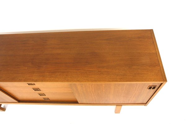 Scandinavian Walnut Sideboard Comet from Bogeryds Möbelfabrik, Sweden, 1960s-GEK-2043089