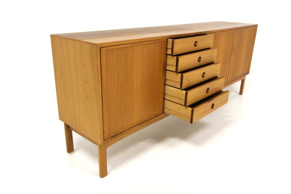 Scandinavian Walnut Sideboard from Skaraborgs Möbelindustri, Sweden, 1960-GEK-2028414