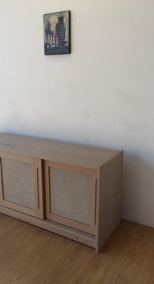 Scandinavian Woden Long Sideboard, 1980s-ZEF-2017471