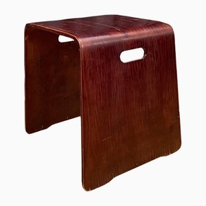 Scandinavian Wooden Stool, 1970s-RTR-1240938