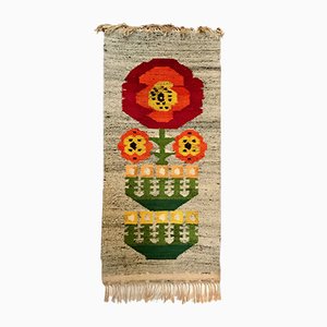 Scandinavian Wool Wall Rug, 1960s-JP-963955