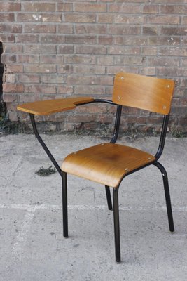 School Desk Chair by Jacques Hitier for Mobilor, France, 1950s-XIJ-1273214