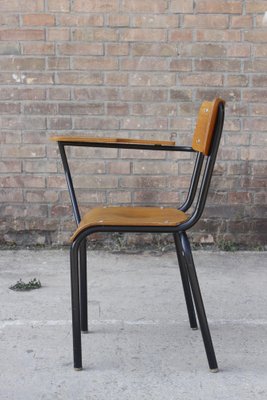 School Desk Chair by Jacques Hitier for Mobilor, France, 1950s-XIJ-1273214