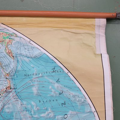 School Teaching Map of Warschow München, 1950s-WK-674062