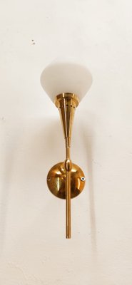 Sconce in Brass and Glass from Stilnovo-QLH-1799229