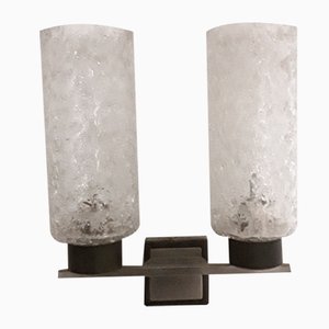 Sconce with Grey Metal Mount, 1960s-HOI-838135