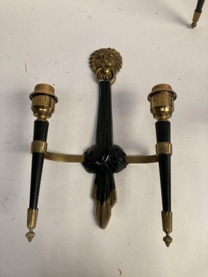 Sconces Attributed to Maison Jansen, Set of 2-VRR-1075368